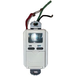 Intermatic EI500WC 7-Day Single-Pole Digital Timer Switch, White
